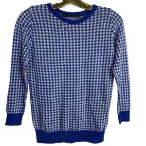 Zara Houndstooth Sweater